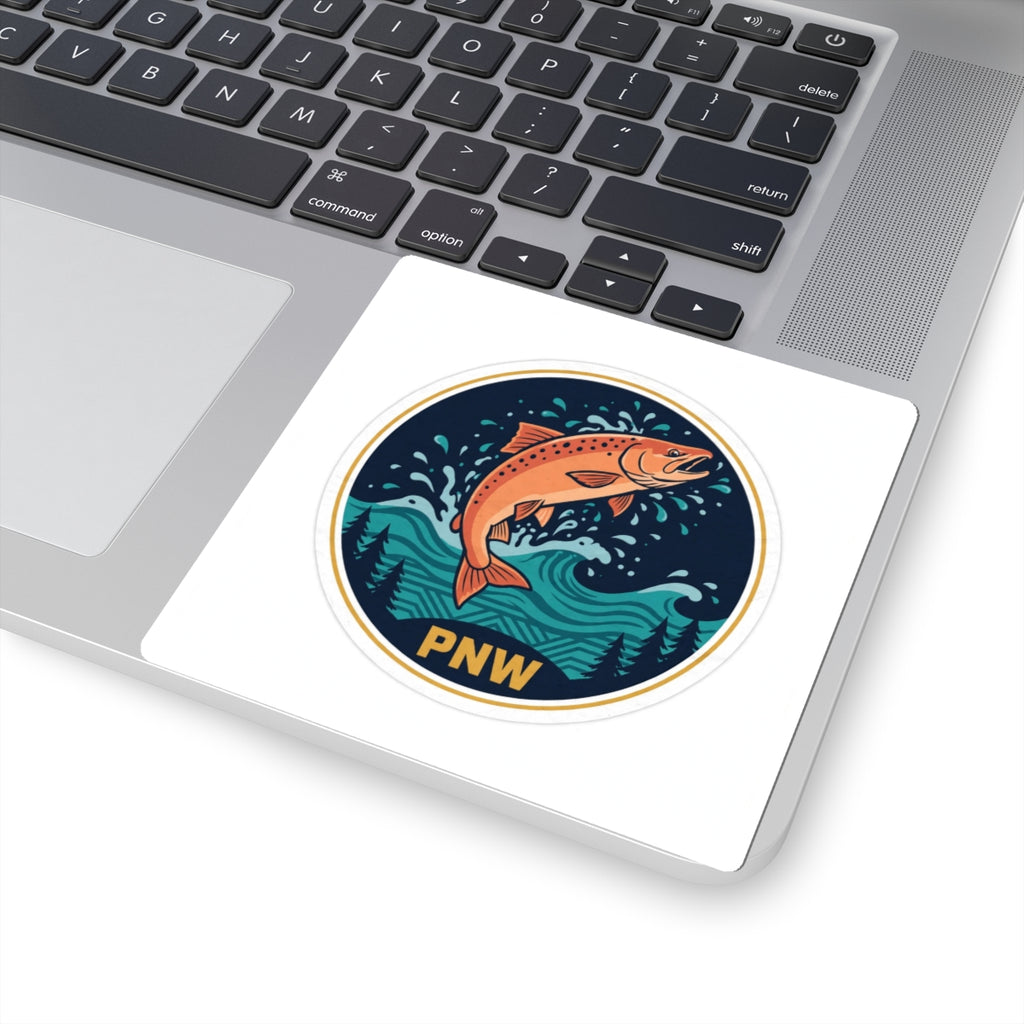 Chinook Salmon Vinyl Sticker