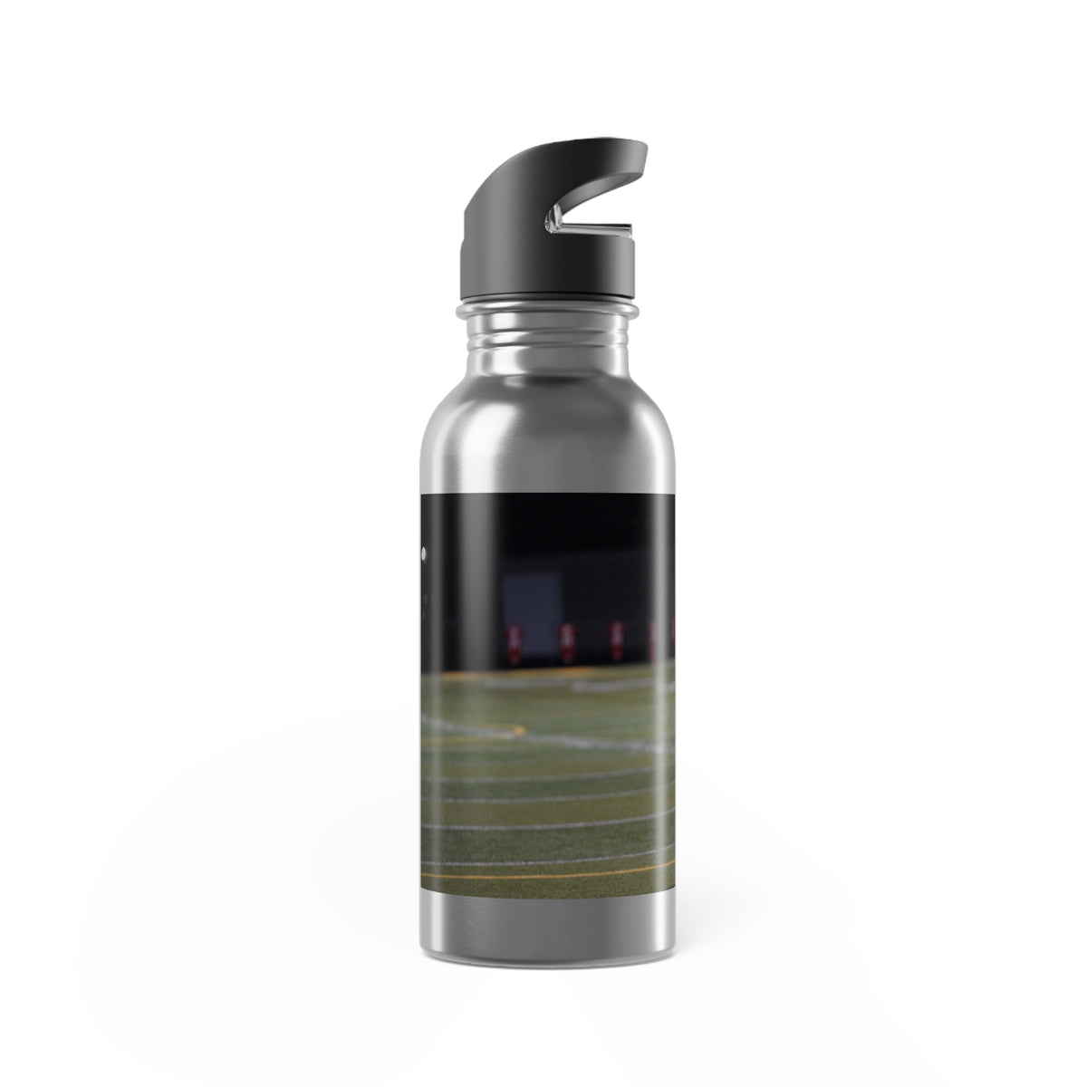 Personalized Football Photo Water Bottle