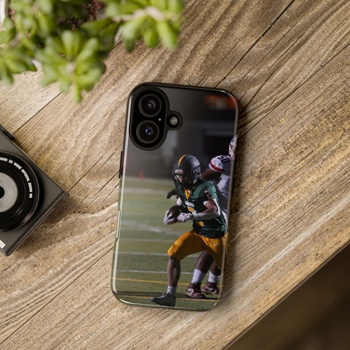 Personalized Football Photo Tough Case