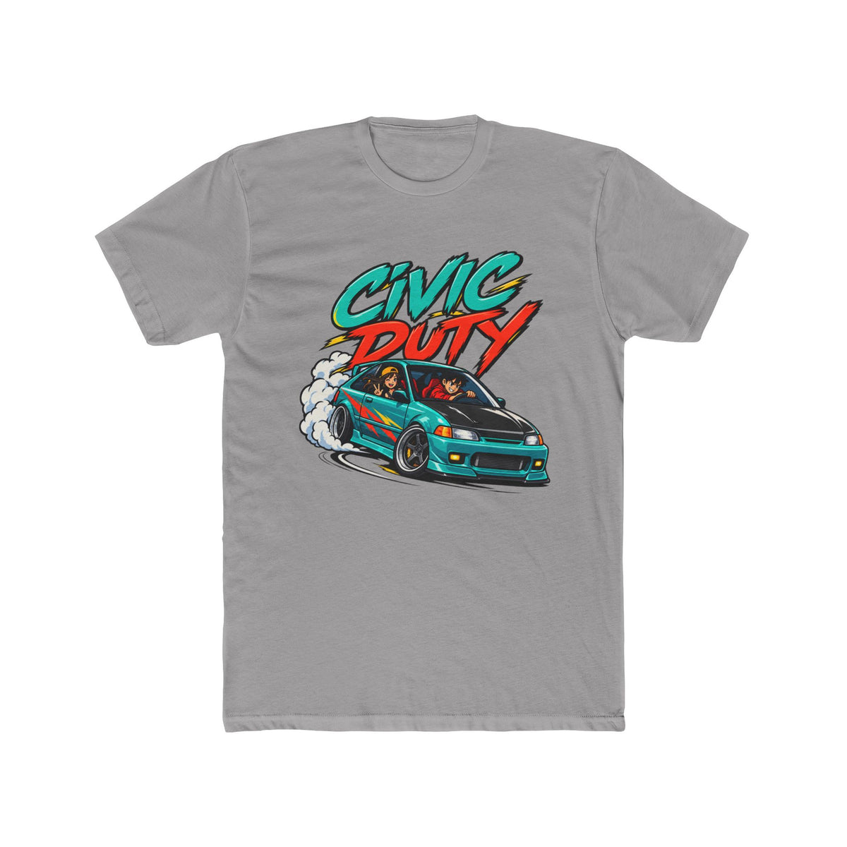 Civic Duty Car Tee – Unisex Cotton Crew