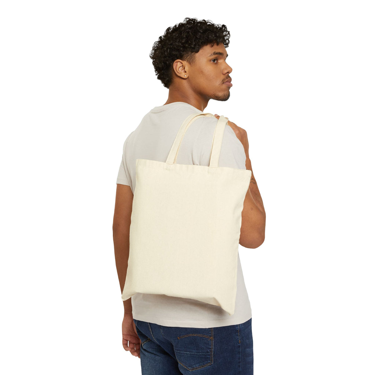 Heirloom Garden Botanical Canvas Tote Bag, Flower Gardener Gift