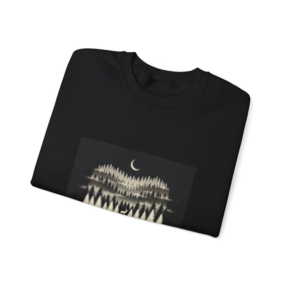 Pacific Northwest Misty Forest Crewneck Sweatshirt