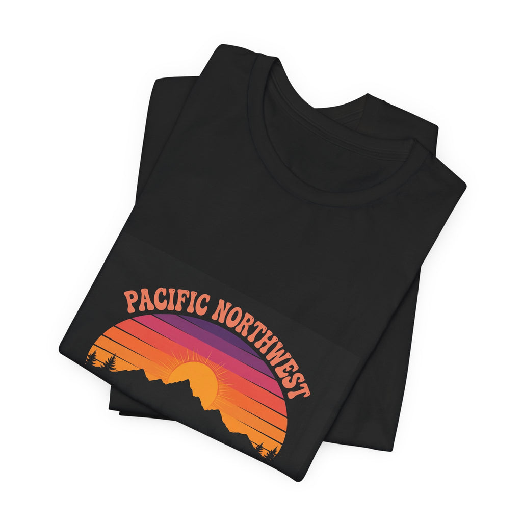 Pacific Northwest Retro Sunset Tee