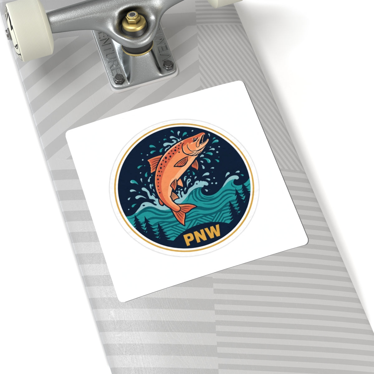Chinook Salmon Vinyl Sticker