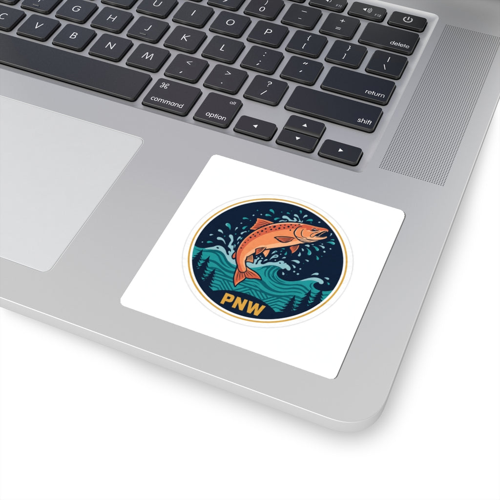 Chinook Salmon Vinyl Sticker