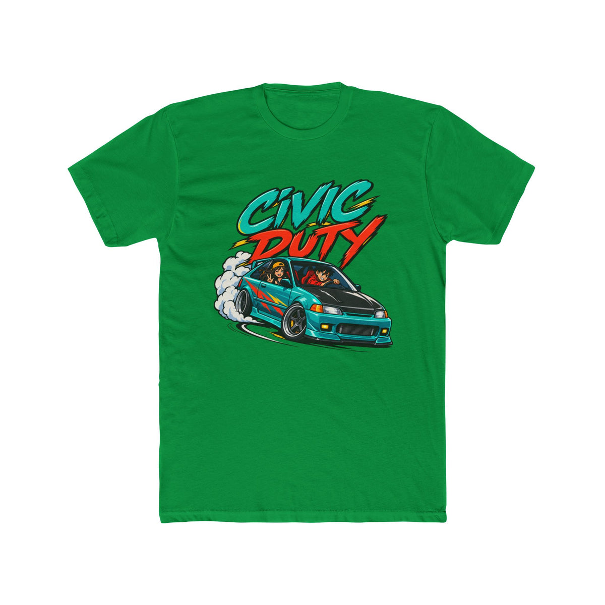 Civic Duty Car Tee – Unisex Cotton Crew