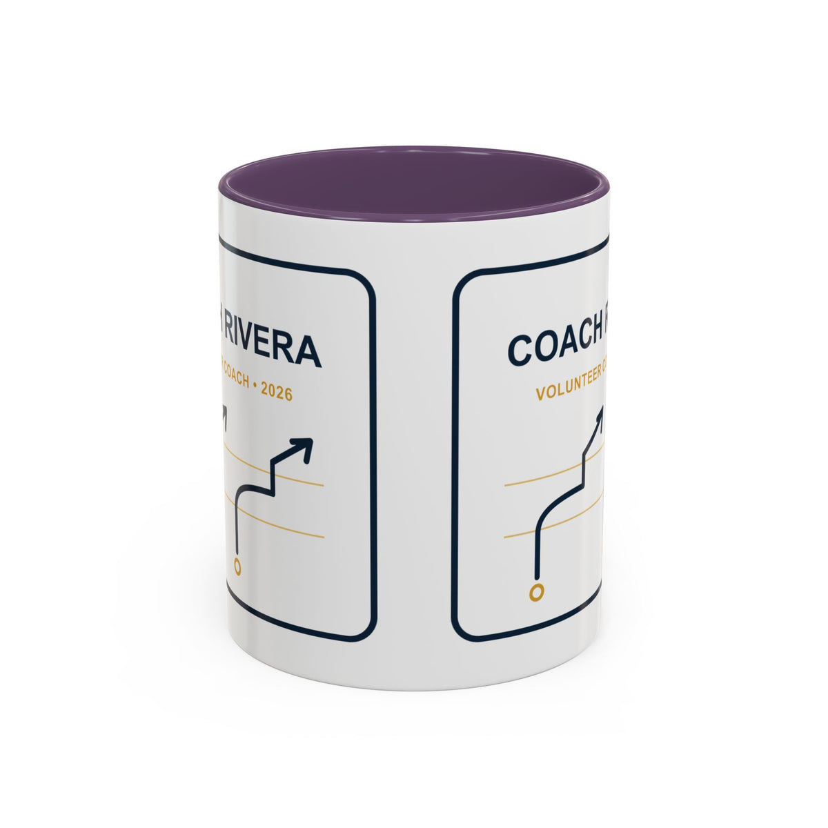 Personalized Volunteer Coach Playbook Mug, Youth Football Coach Gift
