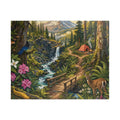 Hidden Oregon Trailheads 110-Piece Puzzle | PNW Seek-and-Find Gift