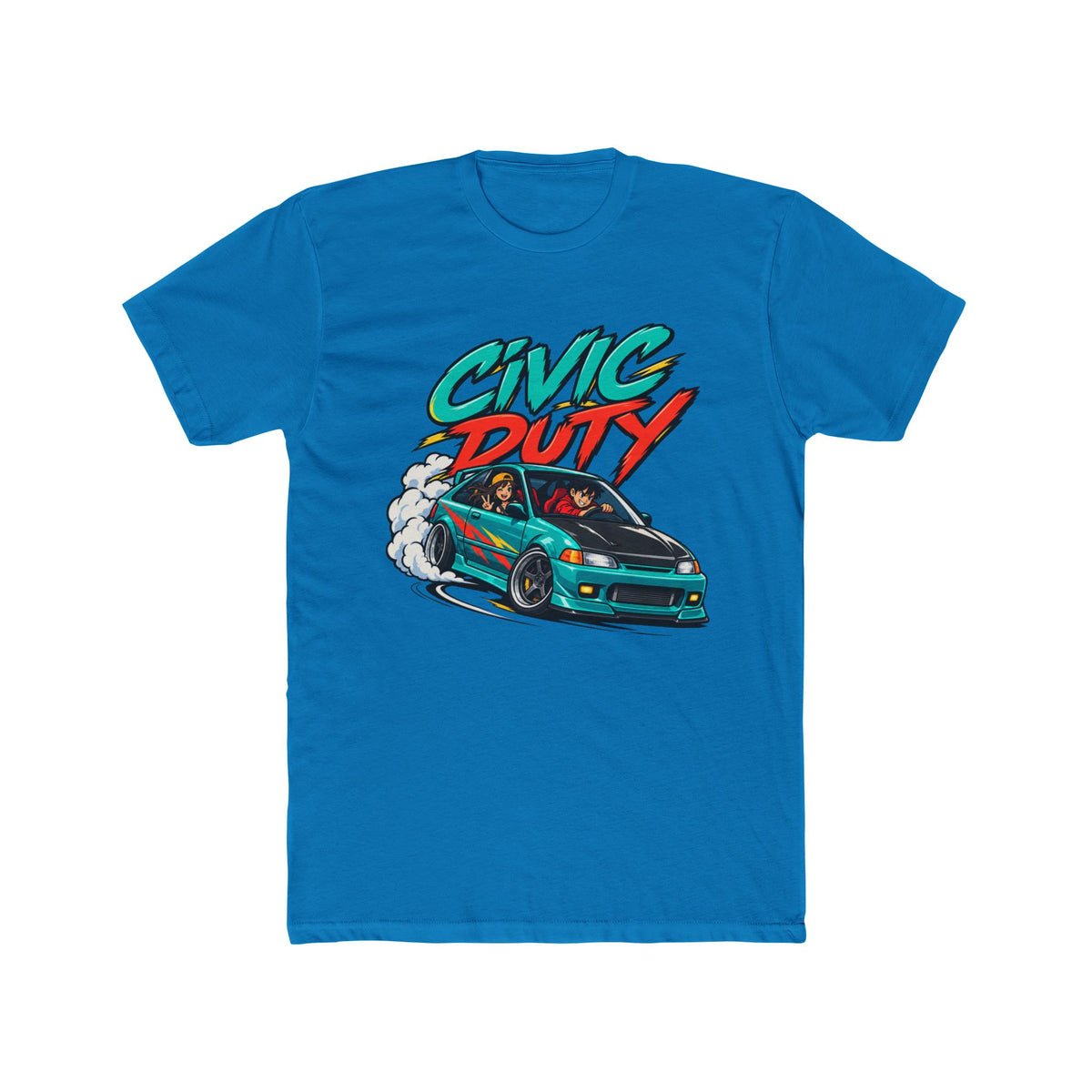 Civic Duty Car Tee – Unisex Cotton Crew