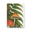Forest Floor Fern & Mushroom Hardcover Journal, Nature Lover Notebook