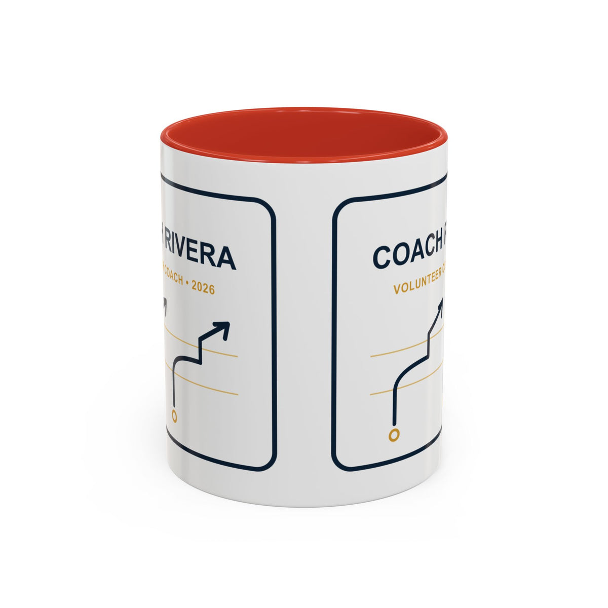 Personalized Volunteer Coach Playbook Mug, Youth Football Coach Gift