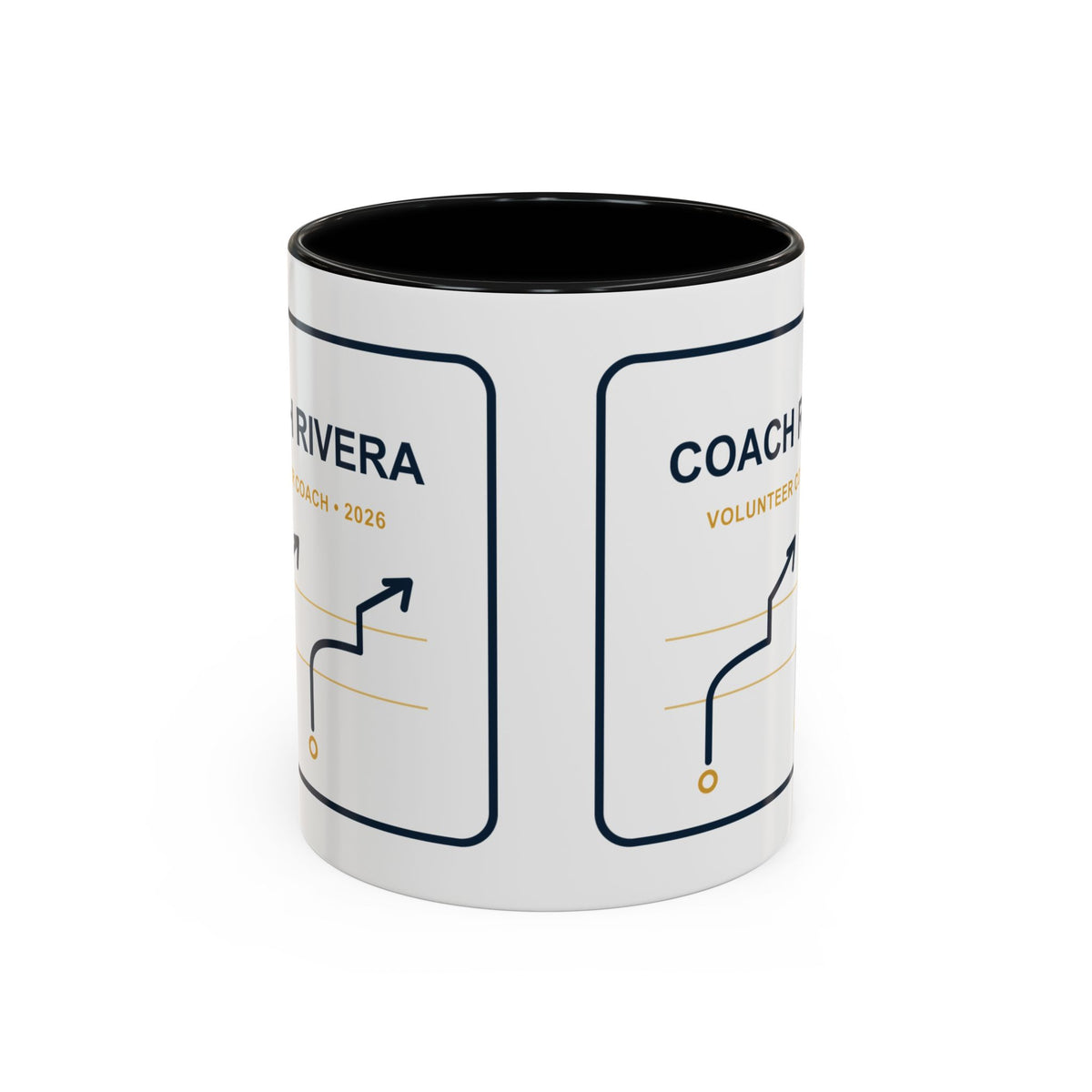 Personalized Volunteer Coach Playbook Mug, Youth Football Coach Gift