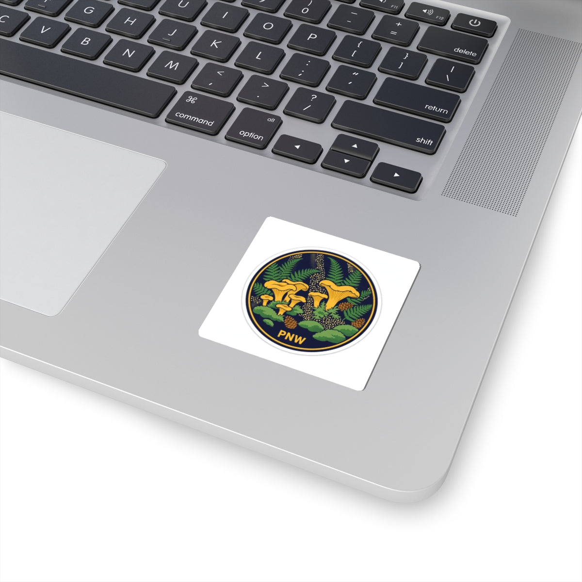 Chanterelle Mushroom Vinyl Sticker