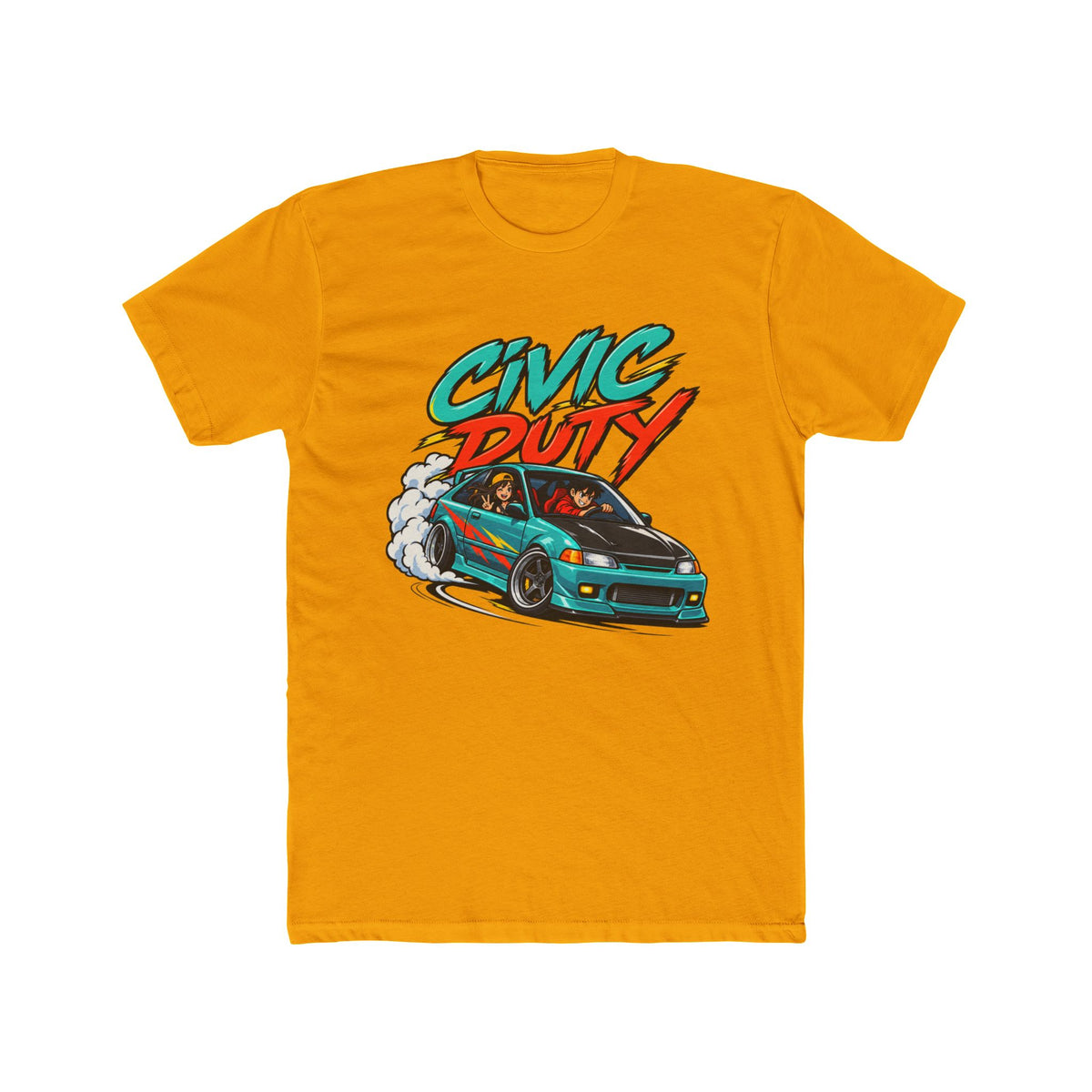 Civic Duty Car Tee – Unisex Cotton Crew