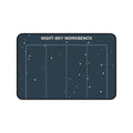 Night-Sky Workbench Astronomy Desk Mat | Celestial Home Office Decor