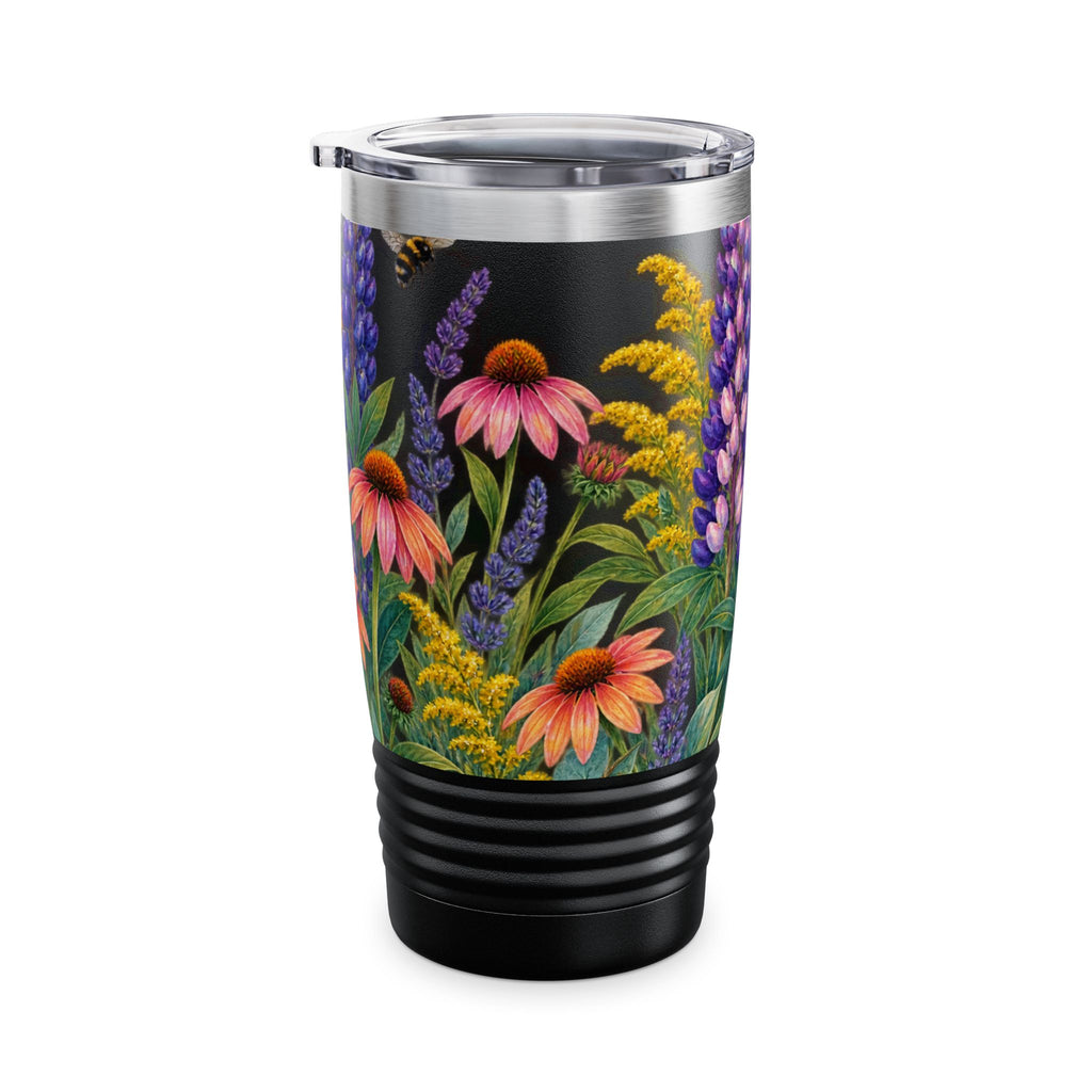 Wildflower Pollinator Stainless Travel Tumbler, Garden Lover Gift